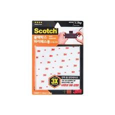 [TP605마켓]3M 스카치 자동차용 고내열 블랙박스용 HPS101 테이프 블랙박스테이프 자동차테이프 강력테이프 차량양면테이프+[포장훼손]+[반품불가], ★상품명확인하세요!!