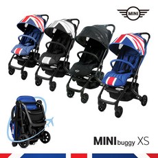 [MINIbuggy] [이지워커] 미니버기XS 기내반입 휴대용유모차 - 색상선택, 색상:빈티지블랙