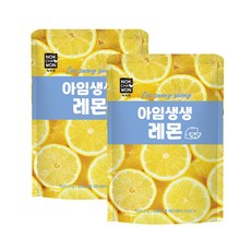 녹차원 아임생생 레몬 슬라이스 2kg 2개, 단품, 2000g