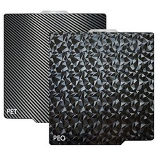 JUUPINE 밤부 랩 X1X1EP1PP1SA1257X257mm 플렉시블 스프링 강판 3D 프린터 플랫폼용 웨이브 라인탄소 섬유 PET 빌드 플레이트 업그레이드., Wave lines+Carbon Fiber PET