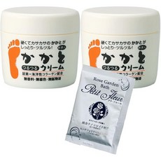일본직발송 6. 노품 여행 미인 발뒤꿈치 덩굴 크림 100G×2개 세트 아즈마 상사【입욕제 첨부】 B09KWZVF6P, One Size, One Color, 2개