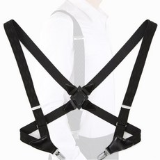 레트로 2 클립 탄력있 멜빵 바지 신랑 홀스터 스트랩 클립 사이드 클립 남성 여성 하네스 브레이스 서스펜더 성인[맬빵0106]