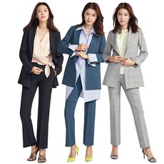 [EVA TAILOR] 에센셜쉬크 투피스 셋업 ET20A-JK001 SL001