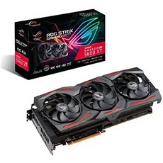 해외1431135 ASUS 에이수스 ROG Strix AMD Radeon RX 5600 XT OC Edition 게이밍 그래픽카드 (PCIe 4.0 6, One Color_ROG STRIX RX 5600 X, 상세 설명 참조0, 상세 설명 참조0