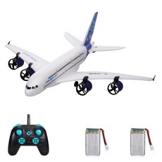 GoolRC 전체 기계 BM1 A380 3 채널 폼 글라이더 고정 날개, 배터리 2개