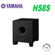 야마하 YAMAHA 150W 액티브 서브우퍼, HS8S