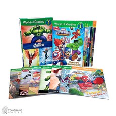 (영어원서) World of Reading Marvel 리더스 Pre 1 - 1단계 19종 세트
