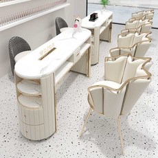 네일 테이블 네일아트 작업대 뷰티 시술대 150X45X78, 1개, 4. 매니큐어 테이블-150x45x78cm
