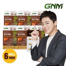 GNM자연의품격 GNM 조정석 건강한 간 밀크씨슬 6박스(총 6개월분) / 간건강 실리마린 비타민B 판토텐산, 기타