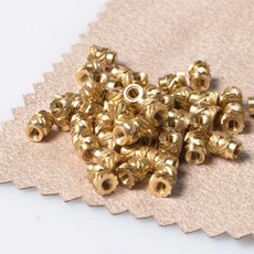 황동인서트 M2xD4.0XL3.0 100pc 핫멜트, M2, 3mm, 100개