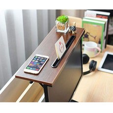 YYZ856375멀티모니터선반/컴퓨터선반 모니터거치대 모니터암 모니터브라켓 침대헤드정리대 모니터받침대, 베이지