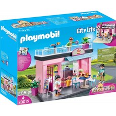 PLAYMOBIL 시티 라이프 70015 내가 가장 좋아하는 카페 4 년에서