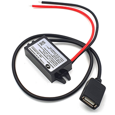 DCDC 컨버터 USB 5V3A 직류 12V SMPS 변환기 Converter, 1개