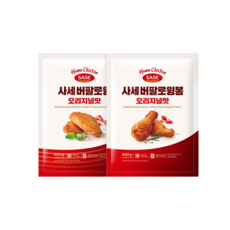 사세 버팔로윙+버팔로윙봉 오리지널맛 820g 1개씩, 버팔로윙 820g +버팔로윙봉 820g (오리지널맛), 1개