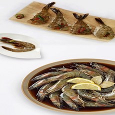 천사푸드 국산 100% 청정 신안 간장새우 새우장 2kg (35미 내외), 1개
