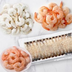 Fresh 명절 제수용 칵테일새우 자숙 탈각 꼬리유 대 200g x2개, 2개