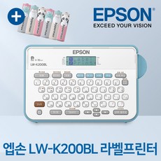엡손 정품 LW-K200BL 라벨프린터 스티커 프린터 출력, 1개