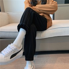 노스페이스여성기모트레이닝세트