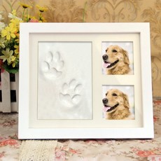 강아지 고양이 발도장 기념 액자