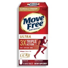 [사은품증정] 쉬프 무브 프리 울트라 트리플 액션 75정 (타블렛) Schiff Move Free Ultra Triple Action 75tabs, [1개], 1개