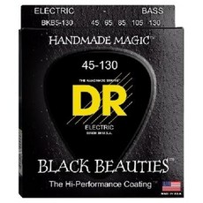 DR 5현 베이스줄 블랙 뷰티 Black Beauties/Coated Bass(45-130)