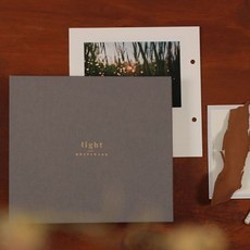 무즈앤뷰즈 4x6 light 종이 사진 포토 바인더 옵션 1, 없음, 1개