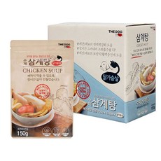  수제간식 삼계탕 150g 1Box(10개입) 반려동물 원기회복, 1박스 