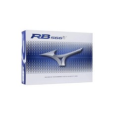 MIZUNO 미즈노 골프공 RB566V 화이트 1다스 12개들이 3피스 대상 헤드 스피드 전영역 볼타입 거리두기, 12개, 12개 - 미즈노골프공