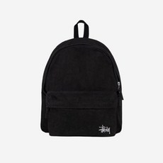 스투시 캔버스 백팩 워시드 블랙 Stussy Canvas Backpack Washed Black