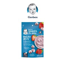 거버 3단계 요거트 멜츠 스트로베리 28g, 1개
