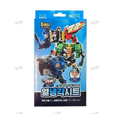 헬로카봇 열냉각시트 6매 x 1개 / 10시간지속 무향 냉각패치 쿨패치 열내림시트 패치 얼음주머니대용 사용하기쉬운
