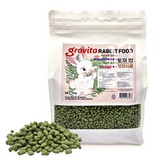 그로비타 프리미엄 토끼 사료 1kg, 1개