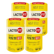 종근당 락토핏 생 유산균 골드 5X 배변 활동 장 건강 도움 프로 바이오 틱스 정품 추천 온 가족 영양제 랏토핏 라토핏 라토픽 택스 락토픽 락터핏 홈쇼핑 직장인 식약처 인증, 100g, 4개