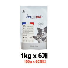 아벡시앙 프리미엄 소프트 사료 1kg, 6개