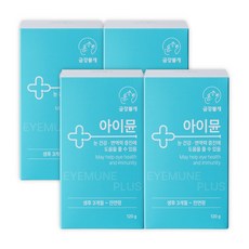 강아지 반려견 눈 영양제 리얼 눈건강 눈물자국 백내장 녹내장 예방 애견 루테인 영양제, 눈물개선/눈건강, 4개, 오리&연어 혼합맛