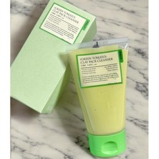[주문폭주] 풀리 그린토마토 클레이 팩클렌저 FULLY GREEN TOMATO 데일리 모공 샤워 피지 잔여물 제거 피부 유분 개선 약알칼리성 마이크로 거품 피부 저자극