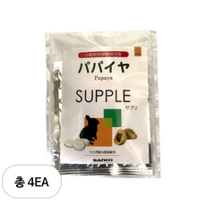 산코 supple416 파파야효소 토끼 영양제, 20g, 4개