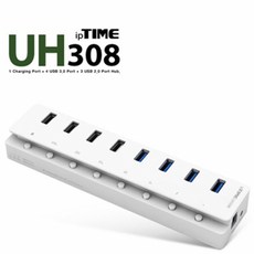 8포트 유전원 충전 허브(전원 아답터 포함), 본상품 선택