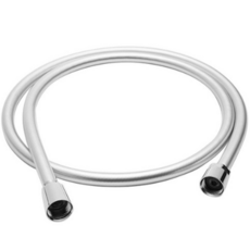 바디럽 퓨어썸 튜브 샤워호스 2m, 실버그레이