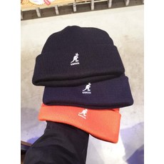 캉골 아크릴 커프 풀온 비니 (3색상)