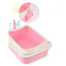 사막화방지 높은벽 매쉬발판의 고양이 화장실A 배변통