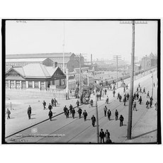 무한 사진 사진 : 정오 시간 조선소 보트 산업 산업 시설 뉴 포트 뉴스 VA C1905, 본상품, 본상품