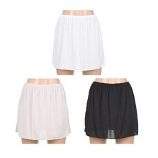 비비안 실키소재 기본 3부 하프슬립 속치마 HS5538