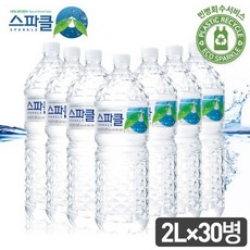 스파클 생수 2리터 6병(5팩) - 총30병, 없음