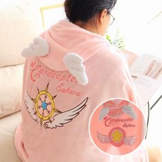 China Oem 카드캡터체리 망토 후드 담요 핑크, 1번