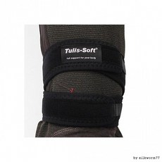 (Tulis-soft 더블 )무릎 등산용 관절 보호대 안전용품, 단품