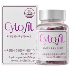 싸이토핏 리세린지 수국잎 다이어트, 1박스, 56정 1박스, 56정