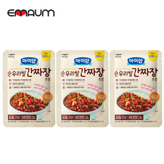 일동후디스 키요 순우리쌀 간짜장 80g 3개, 1세트, 간짜장X3개, 240g