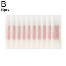 여성용 제모 스트립 무통 입술 바디 도구 눈썹 다리 헤어 페이퍼 페이스 렘 T7n3 10, Pink, 1개