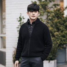 비시크 테렌 하찌 니트 집업